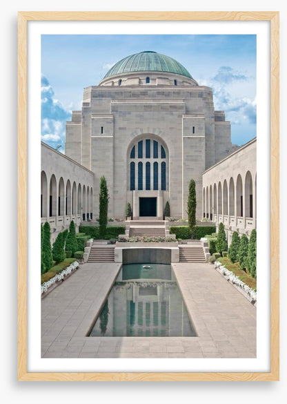 Peace at the war memorial