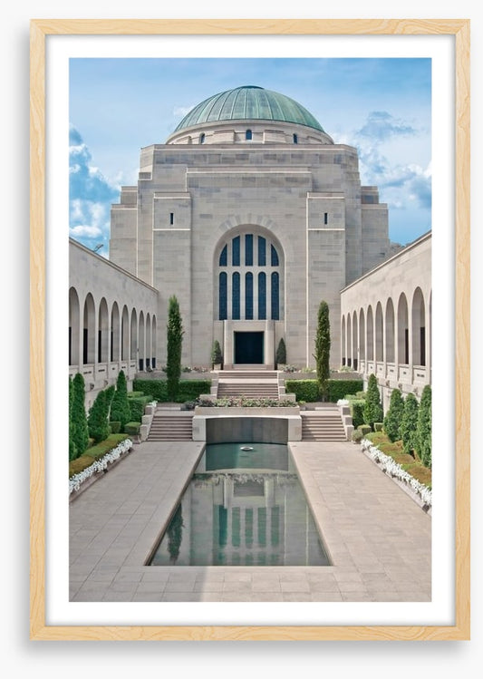 Peace at the war memorial