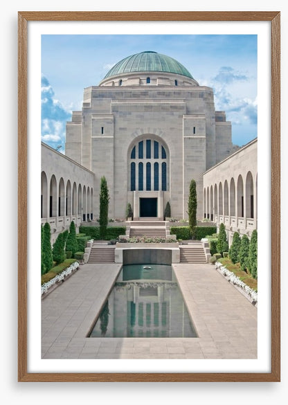 Peace at the war memorial