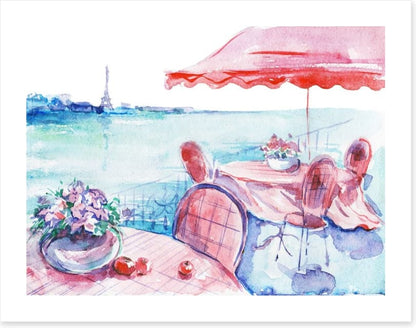 Cafe by the Seine