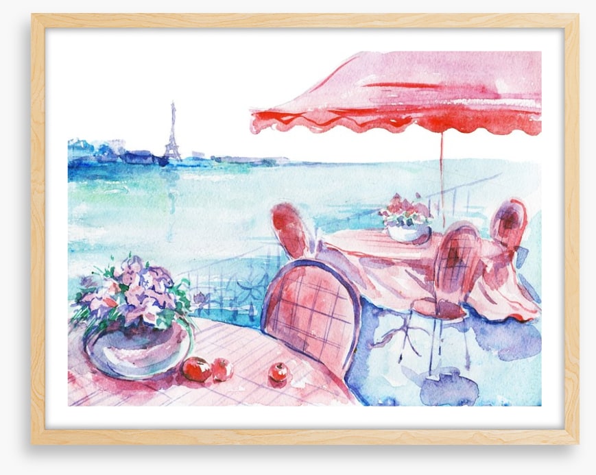 Cafe by the Seine