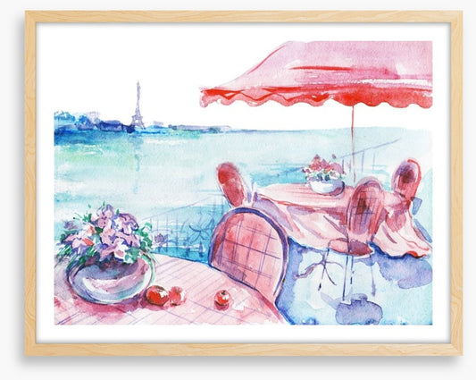 Cafe by the Seine