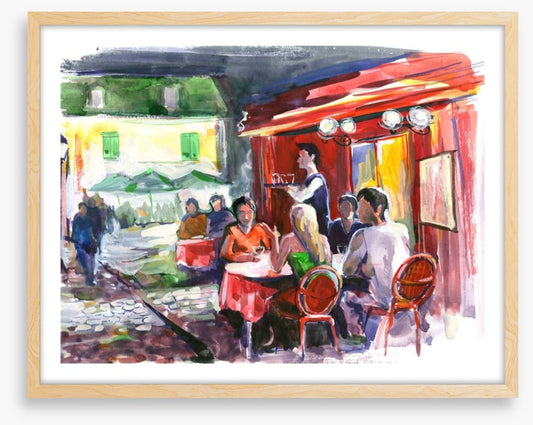 Cafe in the piazza
