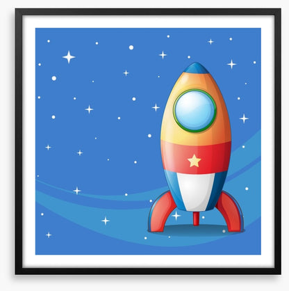 Spaceship in the stars