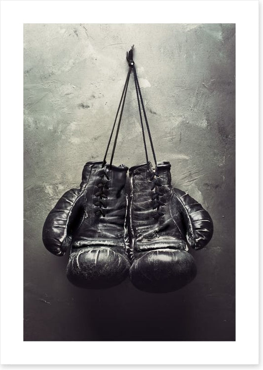 Hanging up the gloves