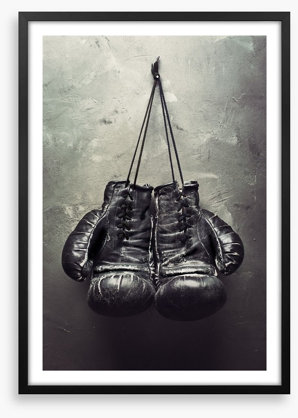 Hanging up the gloves