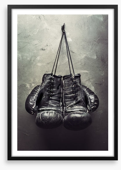 Hanging up the gloves