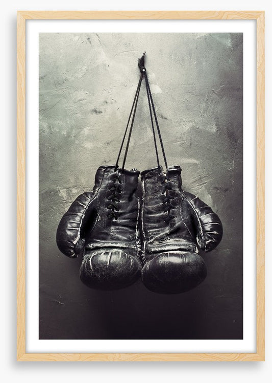 Hanging up the gloves