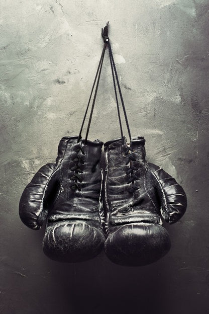 Hanging up the gloves