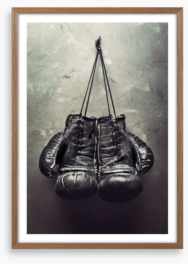 Hanging up the gloves