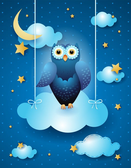 Hooty in the clouds
