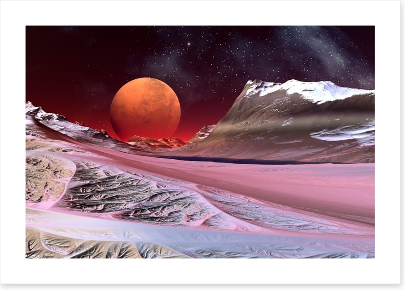Red moon rising