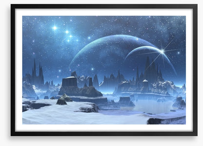 The blue planet