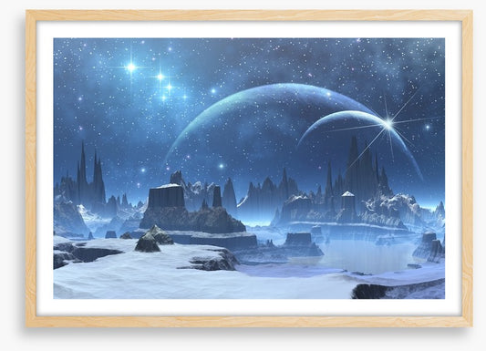 The blue planet