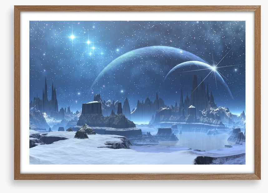 The blue planet