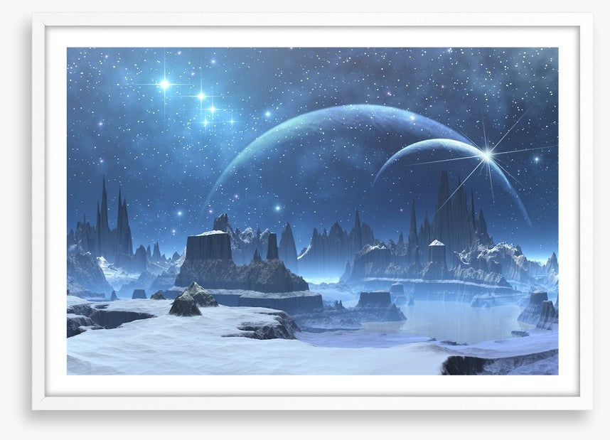 The blue planet