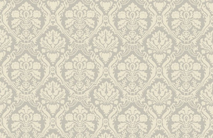 Creme floral muster
