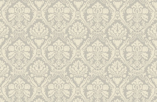 Creme floral muster
