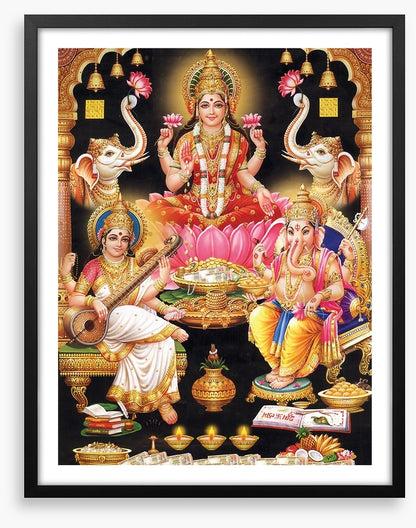 Indian goddess Maa Lakshi