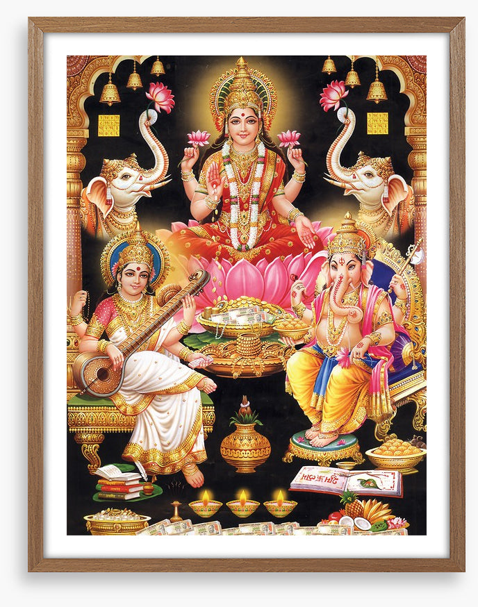 Indian goddess Maa Lakshi