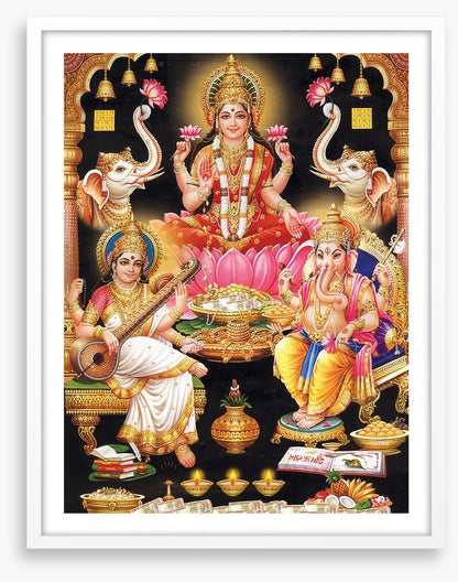 Indian goddess Maa Lakshi