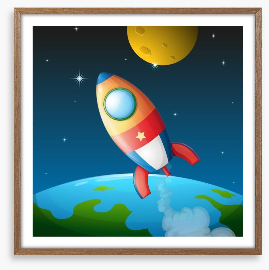 Rocket to the moon