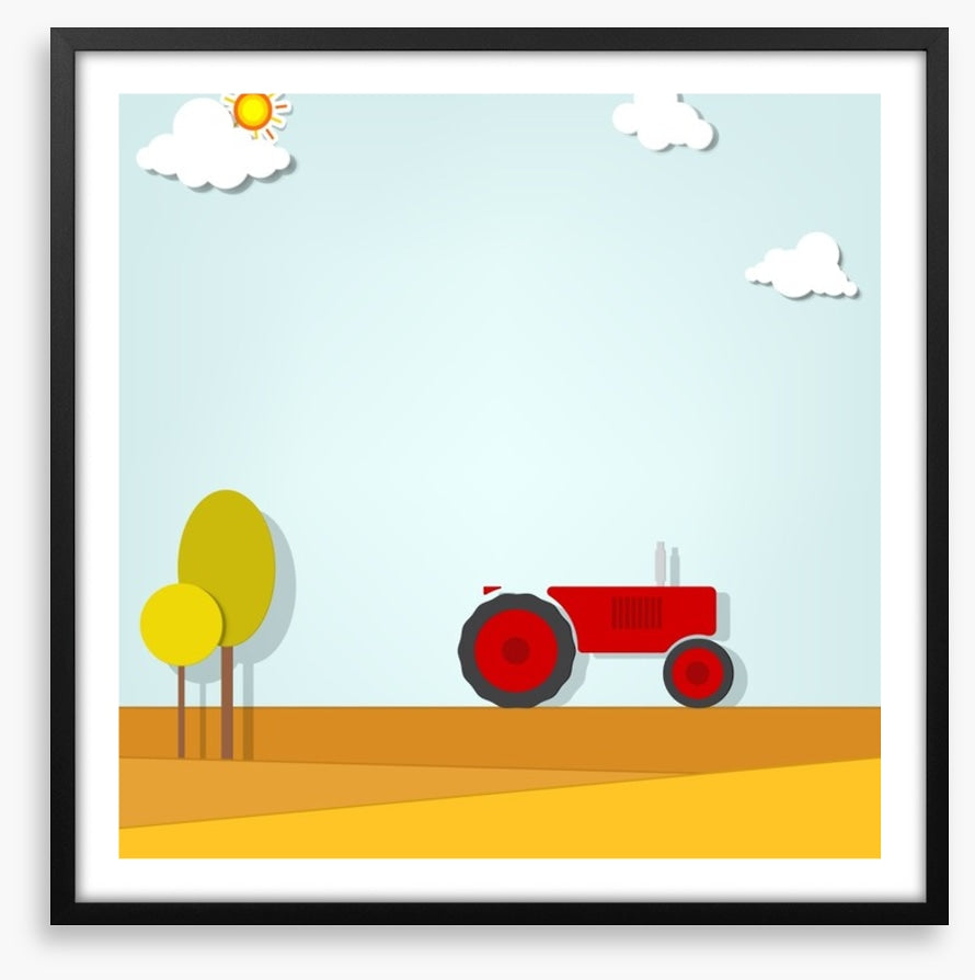 The red tractor