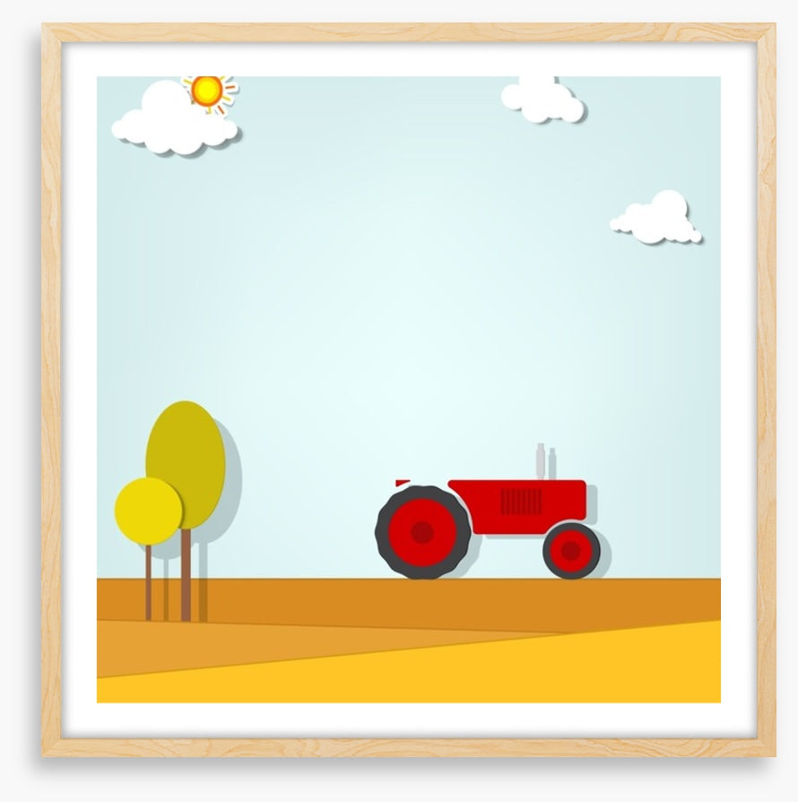 The red tractor