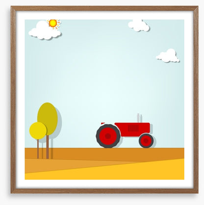 The red tractor