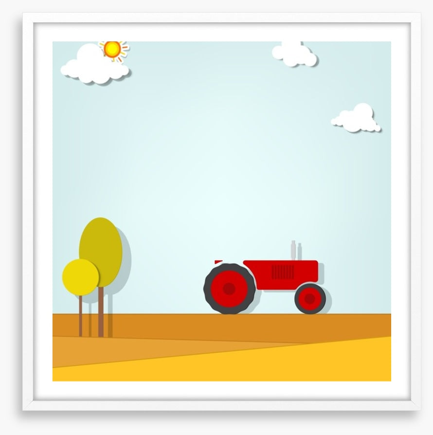 The red tractor