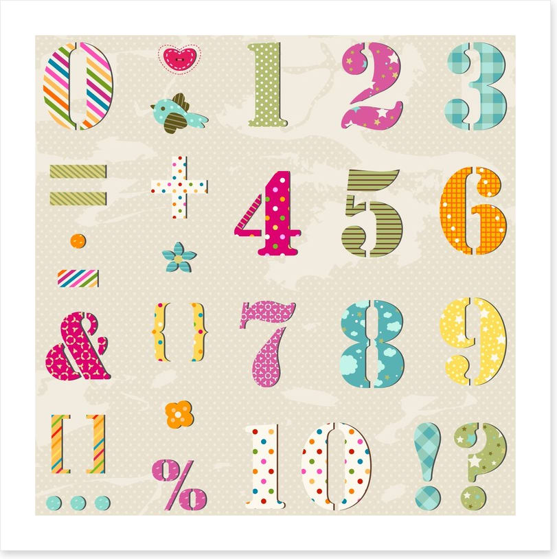 Alphabet and Numbers