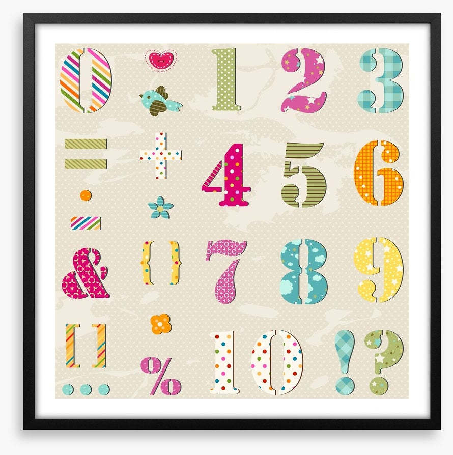 Alphabet and Numbers