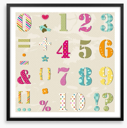 Alphabet and Numbers
