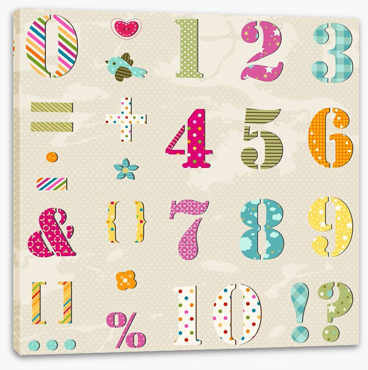 Alphabet and Numbers