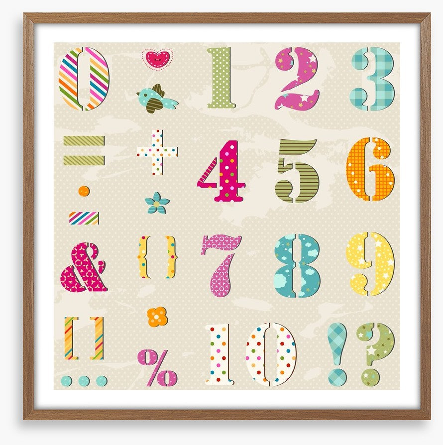 Alphabet and Numbers