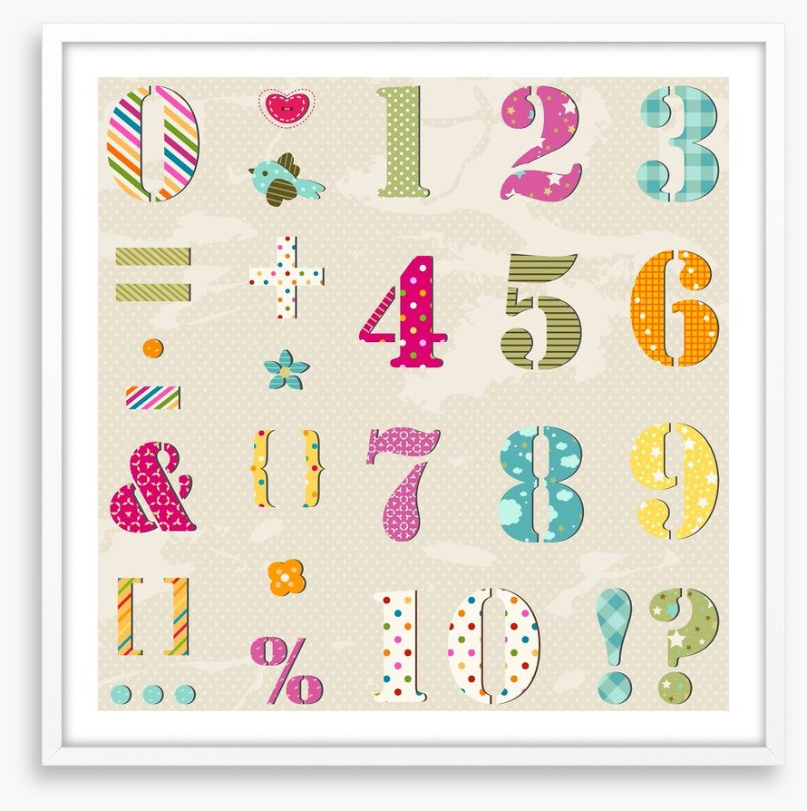 Alphabet and Numbers