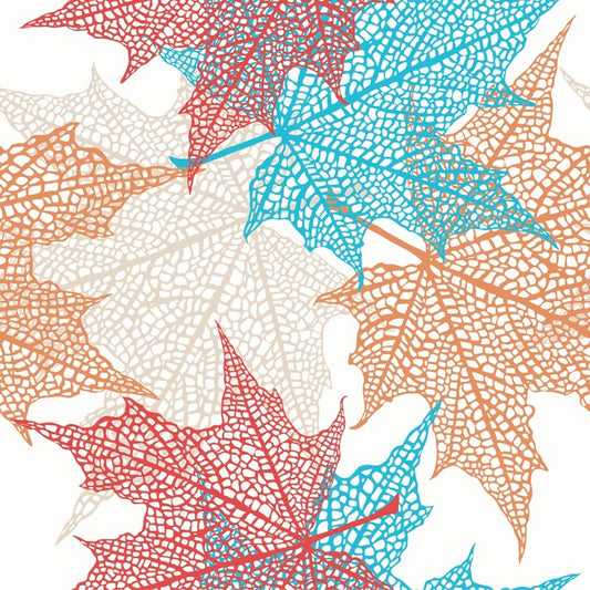 Maple leaf abstract