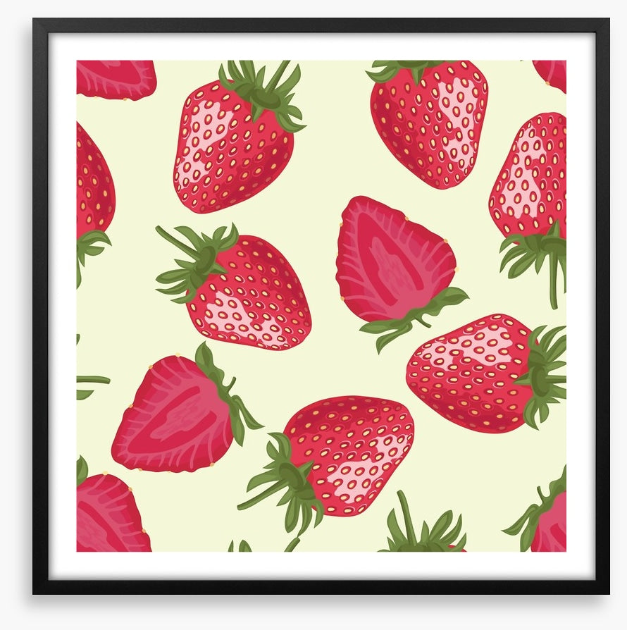 Red strawberries