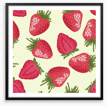 Red strawberries
