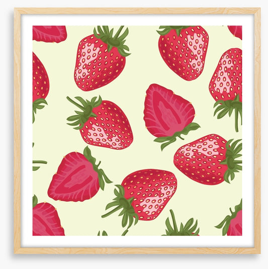 Red strawberries