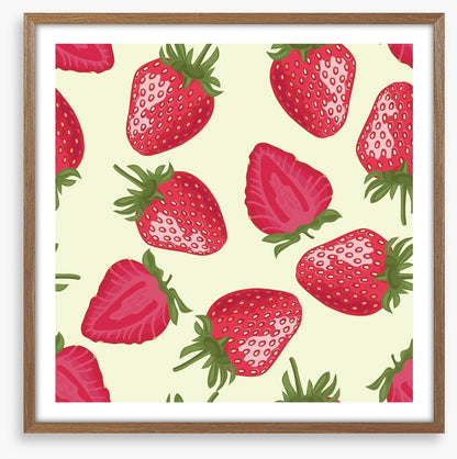 Red strawberries