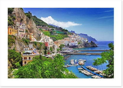 The Amalfi coast, Italy