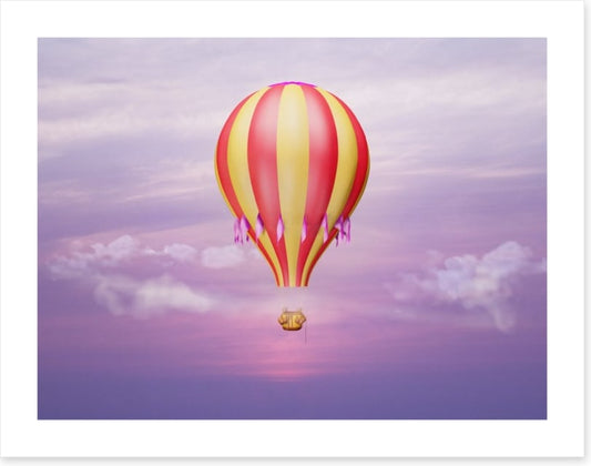 Purple sky balloon