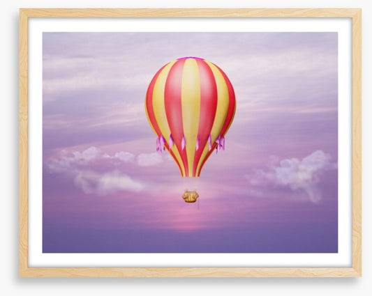 Purple sky balloon