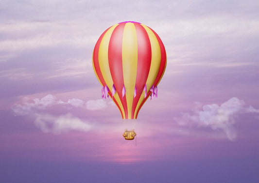 Purple sky balloon
