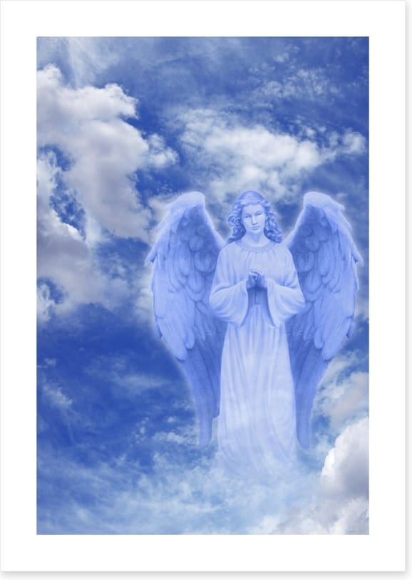 Angel of the heavens