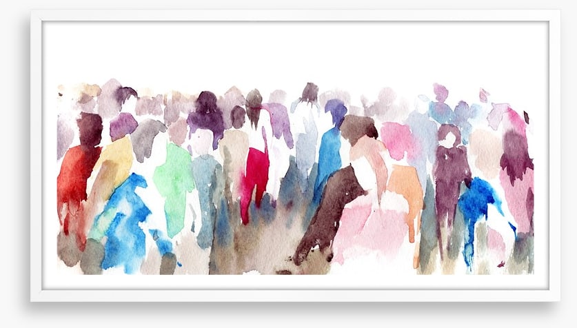 The crowd