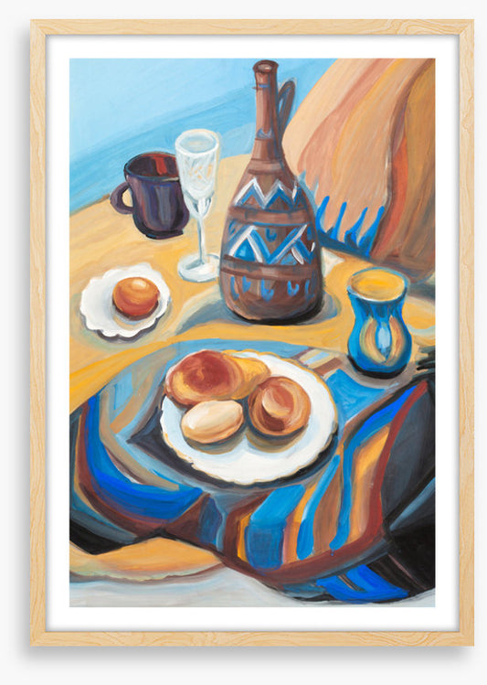 Breakfast on the beach