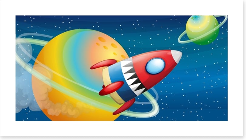 Rocket round the rings
