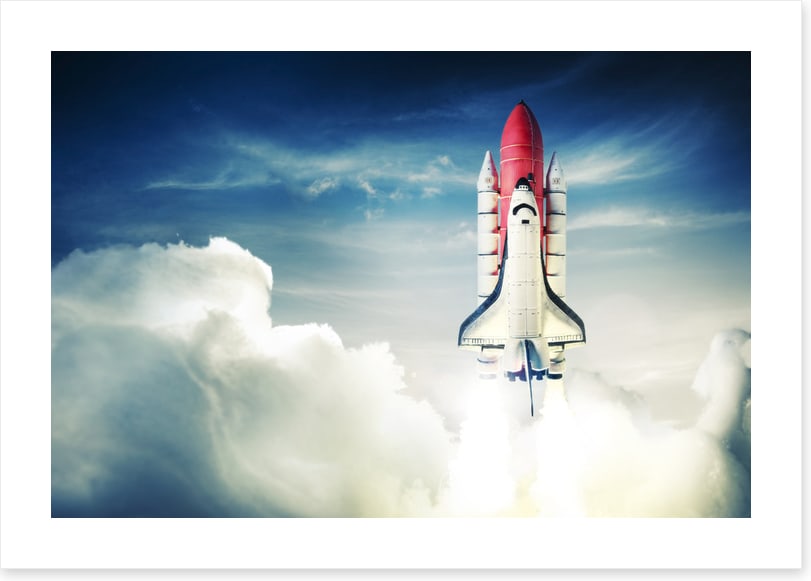 Into orbit